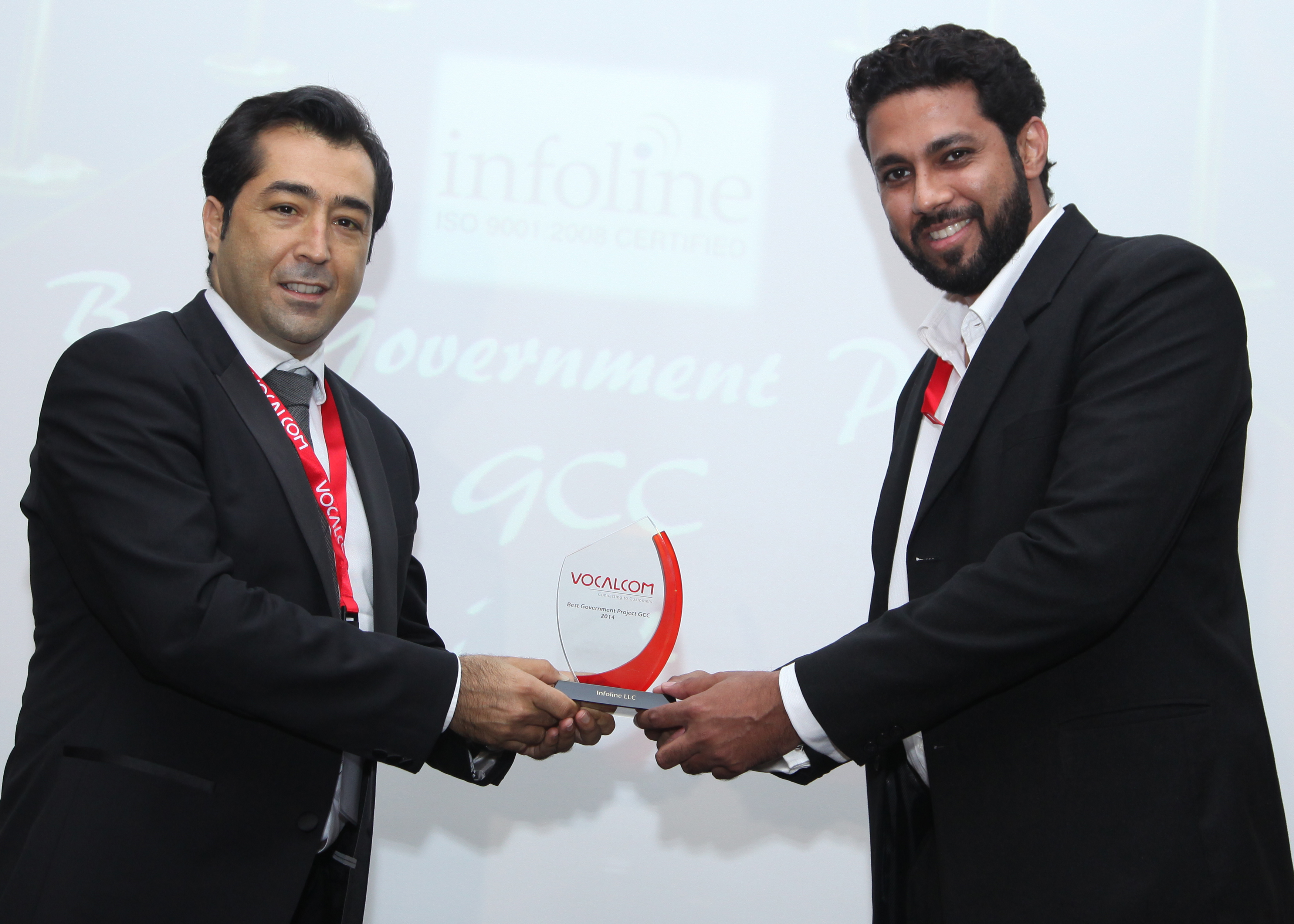 Infoline wins the best Government project award